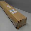 LazBlinds Cordless Bamboo Roman Shades, 34.5x64, Highfield Teak | Privacy Blinds for Interior Windows, Room Darkening Roll Up Bamboo Blinds for Home & Patio