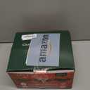 Quntis Christmas Garland with 20 Globe Lights, 2 Pack 5.7FT Artificial Red Berry Garland Christmas Decorations PineCones Bells, Lighted Garland for Mantel Door Fireplace Table Holiday Indoor Outdoor