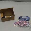 Vvinca Swim Goggles, Kids Goggles with Earplugs& Nose Clip Wide View Anti-Fog/UV Swimming Goggles for Age 3-15 Boys Girls