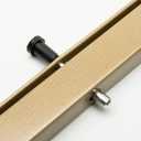 25 Pack - American Made Window Screen Clips  Aluminum Replacement Spring Plunger Pins, Frame Latch Lock Bolts, Pull Pin Fastener Parts, Secure Window Screens