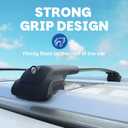 300LBS Roof Rack Cross Bars Compatible with Toyota Sienna 2021-2026 Heavy-Duty Aluminum Crossbars Lockable Roof Rails Rooftop Cargo Basket Carrier Bag Luggage Canoe Kayak Bike