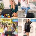 Lunch Tote Bag for Women, 15.6 In Laptop Bag with Insulated Lunch Compartment, lunch bag women, Work Bag, With Purse