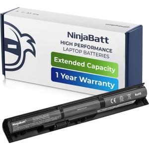 NinjaBatt Battery for HP 756743-001 V104 vi04 756744-001 Envy 14 15 17 Series Probook 450 g2 g3 756478-851 756478-422 756478-421 756478-422 - High Performance [4 Cells/2200mAh]