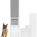 FANTREK Extra Large Dog Door for Sliding Door - X Large Dog Door for Sliding Glass Door - Pet Door for Patio Slider Insert