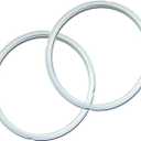 Instant Pot Sealing Ring Mini 3-Qt, Inner Pot Seal Ring, Electric Pressure Cooker Accessories, Non-Toxic, BPA-Free, Replacement Parts, Clear, 2 Count ( Pack of 1)