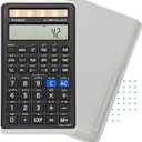 Casio fx-260 Solar II Scientific Calculator | 10-Digit Display | Fraction & Trig Functions | Ideal for Middle School, High School Math, Algebra, Trigonometry | Solar Powered