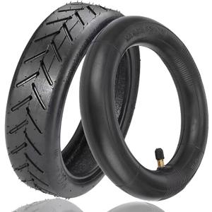 8.5 Inch Scooter Tire, 50/75-6.1 Inner Tube Tire for Gotrax GXL V2 XR Apex XL Rival Hiboy S2 Hover 1 iScooter Electric Scooter Replacement Wheels, 8.5 '' 8 1/2x2 Front Rear Pneumatic Tyre (black inner and ourter tire 1 set)