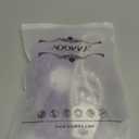 AQOKKA Women Fascinators Hats Veil Mesh Tea Party Derby Hat Bow Lace Gloves Pearl Jewelry Set for Women Cocktail Wedding (Light Purple)  