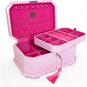 Barbie Limited Edition 65th Anniversary Wooden Jewelry Case by Mele and Co