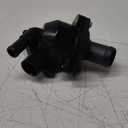 MOTOALL 19320-RAA-A01 Engine Coolant Thermostat Housing Case Fit for Honda Element Accord CR-V 2.4L, for Honda Civic 2.0L
