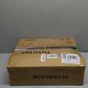 TUTOTAK Bar Cart, Serving Cart for Home, Microwave Cart, Drink Cart, Mobile Kitchen Shelf with Wine Rack and Glass Holder, Rolling Beverage Cart BC01BB030 (13"D x 23.7"W x 32.7"H, Brown)