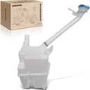 A-Premium Fit for Nissan Rogue 2014 2015 2016 Windshield Washer Tank Assembly with (Cap/Washer Pump/Filler Neck/Bracket), Replace# 289104BA0A