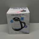 Chefman 1L Electric Tea Kettle with LED Lights, Automatic Shut Off, Removable Lid, Boil-Dry Protection, Hot Water Electric Kettle Water Boiler, Electric Kettles for Boiling Water