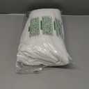 Amazon Basics 2 Piece Quick-Dry Oversize Bath Towel, 100% Cotton, White, 54" x 30"