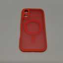 TOCOL Magnetic for 16 Red Case, Upgraded Full Camera Protection, Compatible with Magsafe, Drop Protection, Translucent Matte Back Bumper Phone Cover 6.1-Inch (Red)