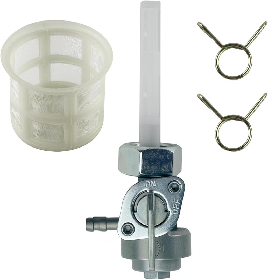 YAMAKATO Predator 9000 8750 6500 4000 4375 Generator Fuel Tank Shut Off Valve Fuel Petcock for Centurion Honda Westinghouse Duromax Durostar Powermate Powerhorse ETQ M16X1.5mm (M16x1.5 Female with filter cup)