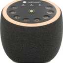 Hotmoon Sound Machine for Sleep, Cocoon 2 White Noise Sound Machine with 40 Relaxing Sounds, Dual-Speaker & Timer, 8 Night Light, Pink Brown Green Noise for Sleeping Adults, Office Privacy, Plug-in