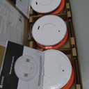 Kidde Smoke Detector, 10-Year Battery Powered, with LED Status Lights, 85 dB Alarm, 5-inches, 20SD10, 3 Pack
