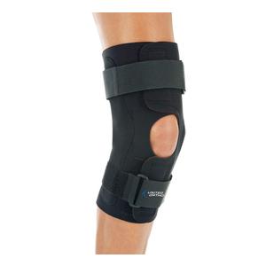 United Ortho USA35011 Wraparound Hinged Knee Brace, XXXXL, Black