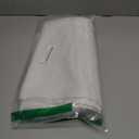 Dinning Table Runner Cloth 12 x 90 Inches Farmhouse Kitchen Coffee Burlap Table Runner Cloth for Holiday Party, Pure White