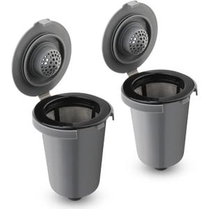 Reusable Filter Cup for Cuisinart, Gray (2 Pack)