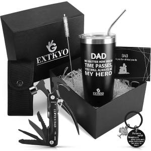 Father's birthday gifts, gift for dads from daughter and son, birthday, Christmas, anniversary, funny gift box. Creative, personalized multi-function hammer tool, unique'