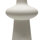 HD Designs 7.8 Inch Ceramic Vase White, 1 ct