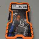 Soldering Iron Premium Kit, 60W Soldering Gun with Ceramic Heater, 12-in-1 Soldering Tool, Adjustable Temperature 200 to 450C, Includes Soldering Iron Tip, Solder Wire, Pump and Paste (orange)