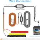 VIOFO HK3 Acc Hardwire Cable for A129, A129 Plus, A129 PRO, A129 IR, A119 V3, Enables Parking Mode, Low Voltage Protection (Fuse Tap Not Included)