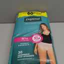 Depend Fresh Protection Adult Diapers, Incontinence & Postpartum Bladder Leak Underwear for Women, Disposable, Maximum, Medium, Blush, 30 Count