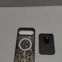 Toycamp for Pixel 9 Pro XL Case - Compatible with Magsafe Credit Card Holder Wallet Magnetic Cute Women Teen Girls Kawaii Girly Unique Flower Plants Design Phone Cover for Google 9 Pro XL