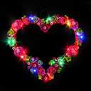 Upgraded Led Light Kit Compatible with Lego Heart Ornament Building Set, Lights Decoration Compatible with Lego 40638, Great Gift for Valentine's Day (Model Not Included)