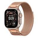 BXUXOHS Milanese Loop- Compatible with Apple Watch Ultra 3 2 1 Band for Men 38/40/41/42mm(s11/10),Magnetic Mesh Metal Strap Wristband for iWatch SE 3/2 Series 11/10/9/8/7/6/5/4 Ultra