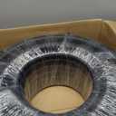 Wire Loom - 1/2", Split, Black, Convoluted Polyethylene, 100 Ft., Boxed