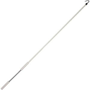 Universal Replacement Metal Crank Wand of Exterior Sun Shades Roller up Blind (Beige) (1"W x 39"H)