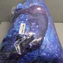 Wowelife Galaxy Bedding Comforter Set Full Size with Sheets, 5-Piece Blue 3D Galaxy Bed in A Bag Full for Kids Bed Set with Comforter, Flat Sheet, Fitted Sheet and 2 Pillowcases