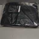 File Organizer, Fireproof File Box with Lids, Important Document Organizer Box with Lock, Portable File Folder Organizer with Handle (Black 1 Layer)