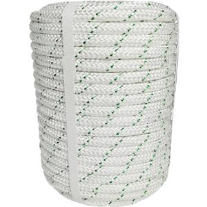 3/8 Inch x 100 Feet 4800Lbs Double Braid Polyester Strong Pulling Strength Rope