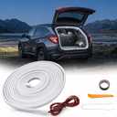 Car LED Strip Light for Trunk, 4m/13.12ft Trunk Light Strip with Waterproof, Cutting, Universal Flexible Silicone LED Trunk Ambient Lighting Accessories for Car SUV (White)