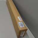 LazBlinds No Drill Cordless Bamboo Roman Shades, Light Filtering Blinds for Indoor Windows, Roll Up Bamboo Blinds for Home, 34" W x 64" H, Star-Beige