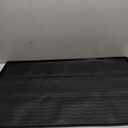 URMONA 28'' x 19'' Waterproof Silicone Under Sink Mat Cabinet and Counter Protector, Shelf Liner for Kitchen and Bathroom, Storage and Organizers, Litter Mat, Pet Cat Puppy EssentialsBlack