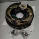 Electric Trailer Brake Assembly 10" x 2.25" for 3500lbs Trailr Axle,4 Holes Mounting,Trailer Brakes 3500lb axle Kit 1 Pair (1 Right + 1 Left)