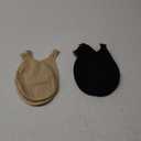 Coume 8 Pcs Hook Breast Protective Pockets Prosthetic Breasts Protector Cotton Soft Breathable Portable Bra Breast Cover Bag Fake Breast Pocket Bag for Mastectomy