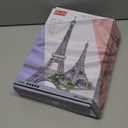 dOvOb Architecture Eiffel Tower Micro Blocks Set, 3369 Pieces Mini Bricks 3D Puzzle Toy, Gift for Adults and Kids