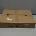 High-Grade Stability TV Tray Table with Large Tabletop, Adjustable Couch Table with Storage Baskets, Strong Metal Frame, Tv Dinner Tray Table for TV Watching, Meals, Snacks, and Tablet Use (Brown)