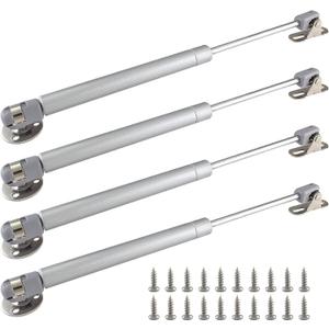 100N/22.5lbs Gas Strut Lift Support 12 Inch Length Hydraulic Gas Spring, Safety Lift Support, Cabinet Door Lift Pneumatic Support for Cabinet Toy Box, Pack of 4