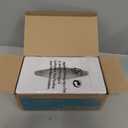 Tissue Box Cover, Rectangular Facial Tissue Holder with Bottom, Decorative Storage Box for Bathroom Vanity, Countertops, Dressers, Night Stand, Car, RV, Parlors and Offices - White