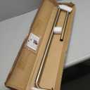 Room Darkening Curtain Rod, Wrap Around Design, Extra-Thick 1-Inch Diameter Single Drapery Rod, Extendable Metal Rod Set for the Blackout Curtains and Sheer (Antique Bronze, 28-48")