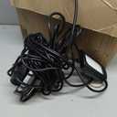 Owleye 50FT Led Work Light 85W 8000LM Waterproof Construction String Lights Linkable Temporary Work Lighting Outdoor Indoor Worklight (5 Light Heads)