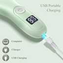 Baby Hair Clippers, Quiet Professional Hair Clippers for Kids, Hair Cutting Kits with LCD Display, Safe Ceramic Blades, Waterproof Rechargeable Trimmer for Autism Children and Infants